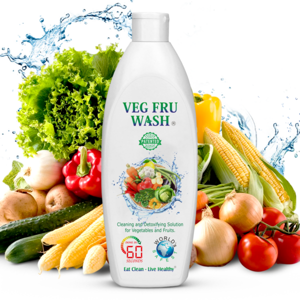 VEG FRU WASH Liquid – 400ml (Pack Of 2)