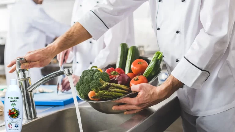Fruit and Vegetable Wash Liquid Solution for Safe Cleaning
